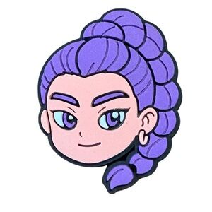 Rumi from KPop Demon Hunters Croc Charm